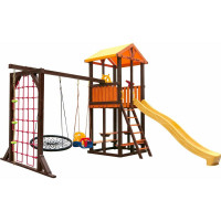 Игровой комплекс (ИК) Perfetto Sport «Bari-9» + качели Паутина СГ000005019