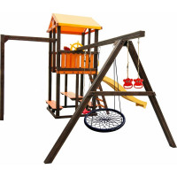 Игровой комплекс (ИК) Perfetto Sport «Bari-6» + качели Паутина СГ000005021