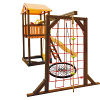 Игровой комплекс (ИК) Perfetto Sport «Pitigliano-9» + качели Паутина СГ000004992