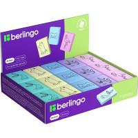 Ластик BERLINGO Fantasy термопластичная резина, ассорти, 31х23х7 мм Blc_00450