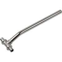 Трубка T-образная аксиальная SANEXT Ду 15, 20х15х20 для подключения радиатора, 250 мм 4820