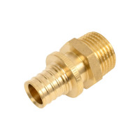 Переходник аксиальный SANEXT с наружной резьбой 16мм х 1/2" 4210