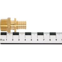 Переходник аксиальный SANEXT с наружной резьбой 16мм х 1/2" 4210