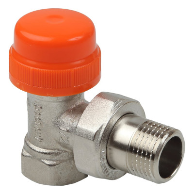 Термостатический клапан SANEXT RV2 угловой Ду15мм, НР-ВР 1/2" 6612