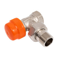 Термостатический клапан SANEXT RV2 угловой Ду15мм, НР-ВР 1/2" 6612