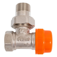 Термостатический клапан SANEXT RV2 угловой Ду15мм, НР-ВР 1/2" 6612