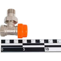 Термостатический клапан SANEXT RV2 угловой Ду15мм, НР-ВР 1/2" 6612