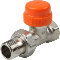 Термостатический клапан SANEXT RV2 прямой Ду15мм, НР-ВР 1/2" 6611
