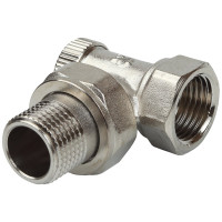 Запорный клапан SANEXT LV2 угловой Ду15мм, НР-ВР 1/2" 6712