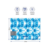 Папка BERLINGO Bubbles на резинке 12 отделений A4, 330x240x25 мм, 700 мкм с рисунком XF4_12601