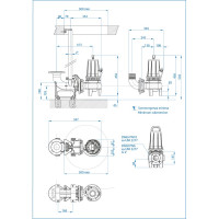 Погружной канализационный насос Dreno Pompe DNB 65-2/220-1 T 2001526