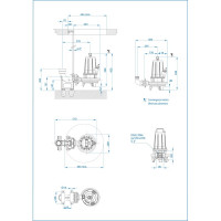 Погружной насос с режущим механизмом Dreno Pompe GX 50-2/220 T 2000051