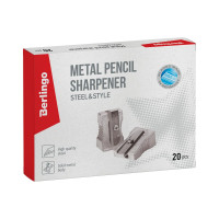 Металлическая точилка Berlingo Steel&Style 1 отверстие BBp_15010