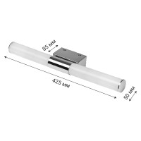 Светильник TDM ELECTRIC LED CH-П 6Вт, 4000 К, IP44, Камбрия-1, хром SQ0358-0214