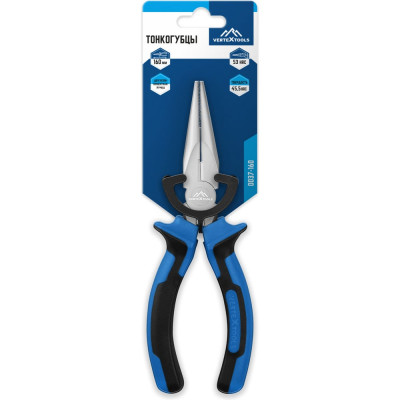Тонкогубцы vertextools ПРОФИ 160ММ 0037-160
