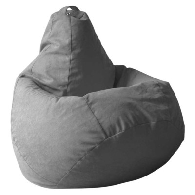 Кресло-мешок DreamBag цвет серый Велюр 4XL 5023331