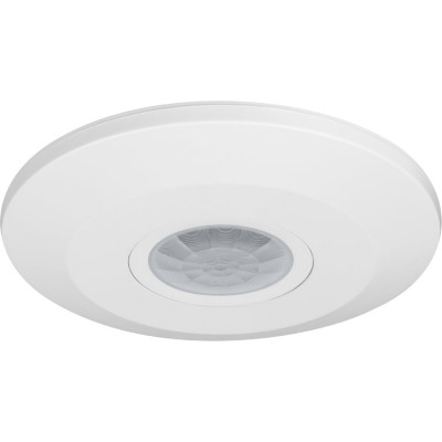 Датчик движения TDM ELECTRIC ДДП-05 2000Вт, 10-900с, 6м, 3+Лк, 120 сбоку+360 сверху градусов, IP20 SQ0324-0031