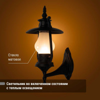 Светильник уличный TDM ELECTRIC "Кантри" 60 Вт, вверх, матовое/черный, Е27 SQ0330-0099