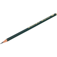 Чернографитный карандаш Faber-Castell Castell 9000 8B, заточенный 119008