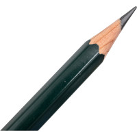 Чернографитный карандаш Faber-Castell Castell 9000 8B, заточенный 119008