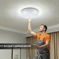 Светильник потолочный светодиодный LED СПС 03 22Вт с изменением яркости и цвета 2700К-6500К D35см, Паутина TDM ELECTRIC SQ0329-0173