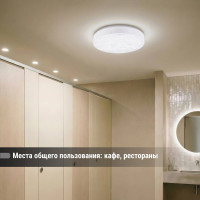 Светильник потолочный светодиодный LED СПС 10 15Вт 4000К D35см, Капучино TDM ELECTRIC SQ0329-0160