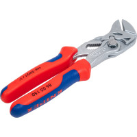 Переставные клещи-ключ Knipex 150 мм, 27 мм (1"), хром, 2К ручки, KN-8605150SB
