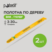Полотна для электролобзика T101BF (2 шт; BIM) Pobedit 2500271