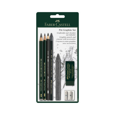 Набор чернографитных карандашей Faber-Castell Pitt Graphite 112997