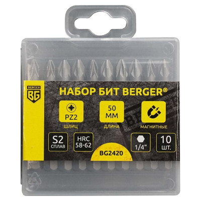 Набор магнитных бит Berger BG BG2420