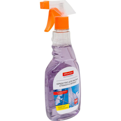 OfficeClean Средство для мытья стекол и зеркал Professional,с нашатырным спиртом,500мл 246210/П