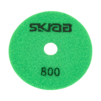 SKRAB Круг шлифовальный алмаз ЧЕРЕПАШКА 100х3х18мм P800 36278