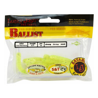 Съедобные твистеры Lucky John BALLIST, 63 мм, цвет 071, 10 шт. 140101-071
