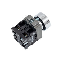 Кнопка ANDELI XB2-BA45 красный, ADL10-060