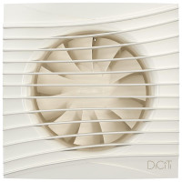 Осевой вытяжной вентилятор DICITI SILENT 4C Ivory, диаметр 100 мм, декоративный 90-06852