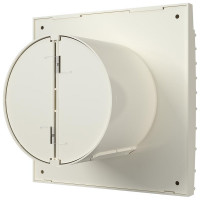Осевой вытяжной вентилятор DICITI SILENT 4C Ivory, диаметр 100 мм, декоративный 90-06852