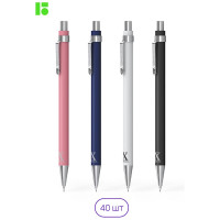 Карандаш механический Berlingo "X", 0,5мм, 40 шт в упаковке, ассорти BSk_12095