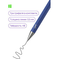 Карандаш механический Berlingo "X", 0,5мм, 40 шт в упаковке, ассорти BSk_12095