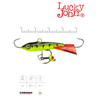 Балансир Lucky John CLASSIC 4, тройник, длина 40 мм, цвет 31RT, блистер 81401-31RT