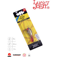 Балансир LUCKY JOHN BALTIC 5, тройник, длина 50 мм, цвет 11HRT, блистер 61501-11HRT