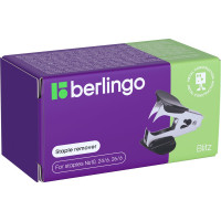 Антистеплер Berlingo Blitz, с фиксатором, 60 шт в упаковке, черный EH2472