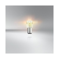 Автолампа OSRAM P21/5W, BAY15d, LED, 2 шт., YELLOW, 12 В 7528DYP-02B