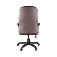 Кресло руководителя Helmi HL-E29 Brilliance, экокожа коричневая, мягкий подлокотник 279847