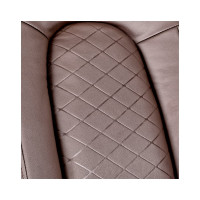 Кресло руководителя Helmi HL-E29 Brilliance, экокожа коричневая, мягкий подлокотник 279847