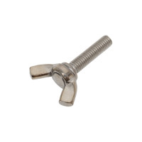 Винт-барашек КРЕП-КОМП американский тип, нержавейка, DIN 316, А2, 6х25 50 шт. вб625