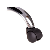 Кресло руководителя Helmi HL-E16 Content ткань/сетка/экокожа черная/синяя, хром 311358