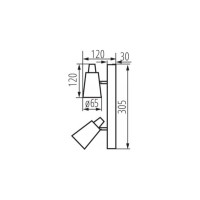 Спот KANLUX SEMPRA EL-2I W-SR/ 33092