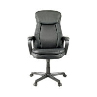 Кресло руководителя Helmi HL-E22 Advantage, экокожа черная 283026