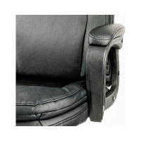 Кресло руководителя Helmi HL-E22 Advantage, экокожа черная 283026