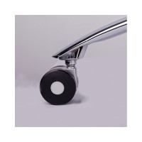 Кресло руководителя Helmi HL-E01 Inari экокожа черная/серая, хром 274813